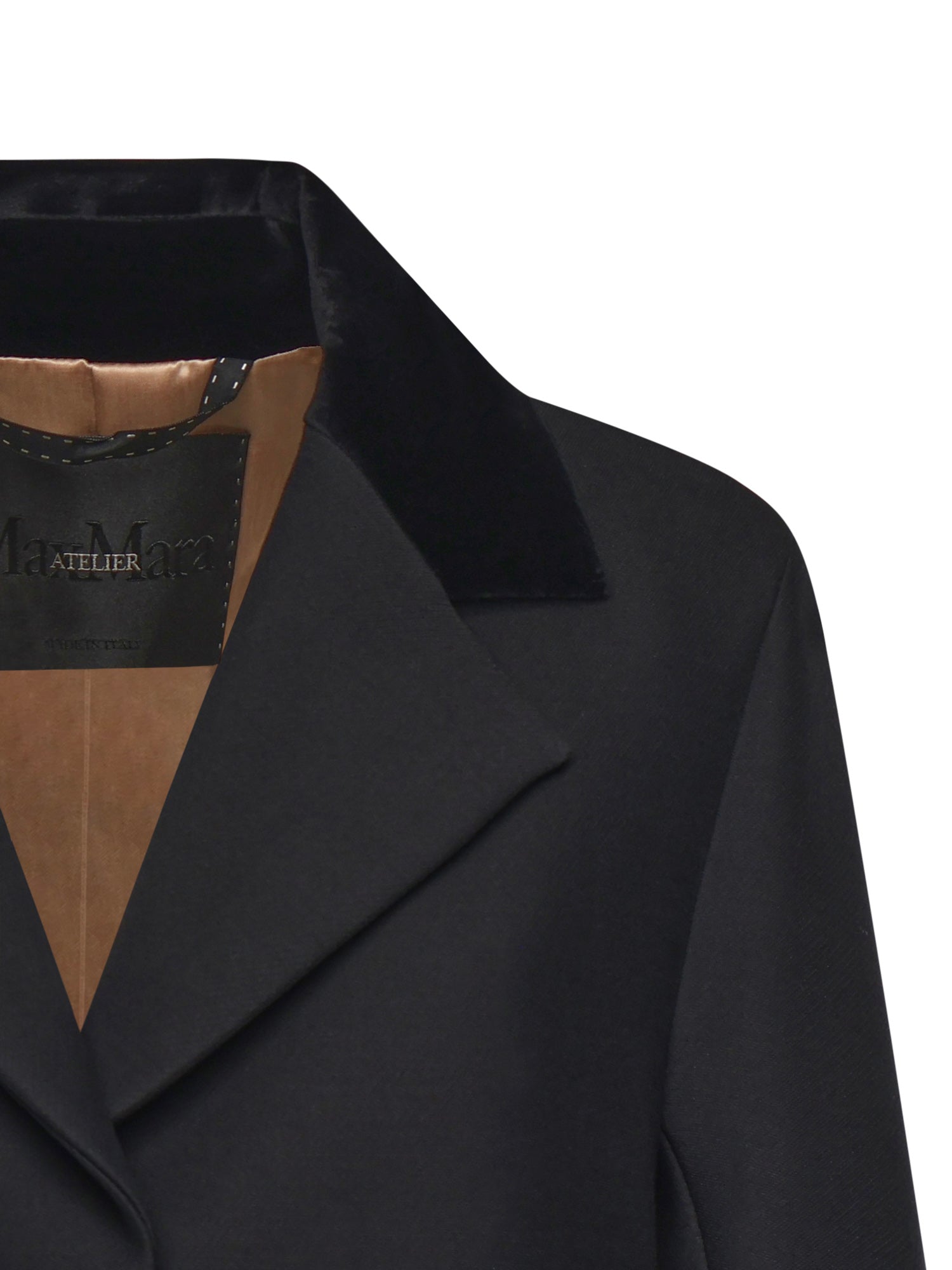Cappotto in lana e seta 2521016055600 001 MAX MARA 