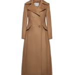 Cappotto lungo in drap di cammello zibellinato 2521016142600 001 MAX MARA 