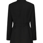 Blazer in tela di lana con cintura 2521046101600 004 MAX MARA 