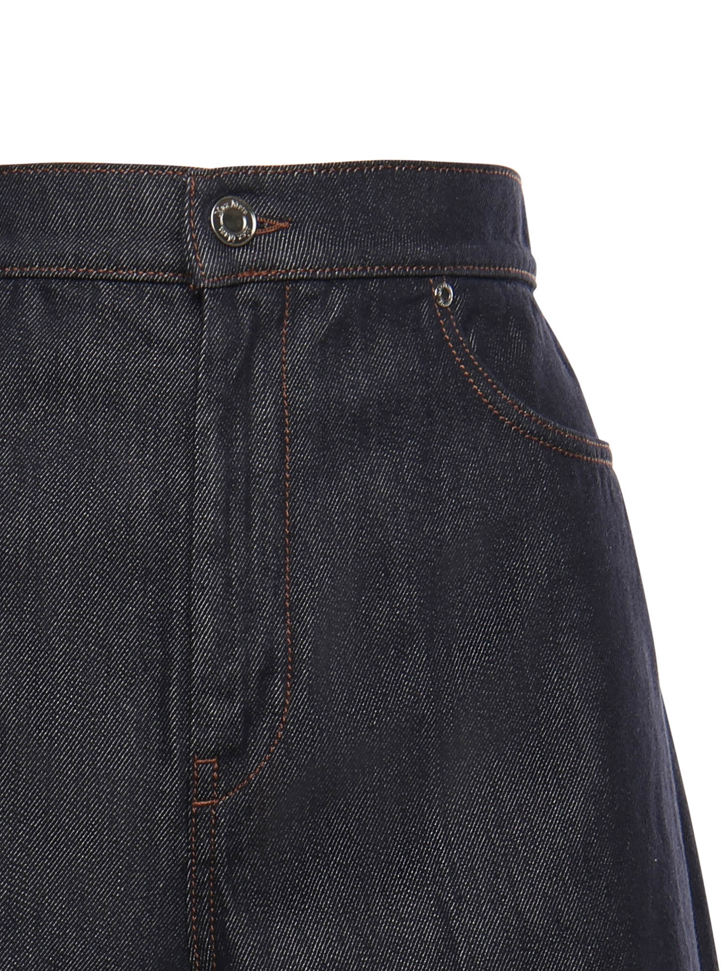 Jeans wide leg in denim 2521136102600 001 MAX MARA 
