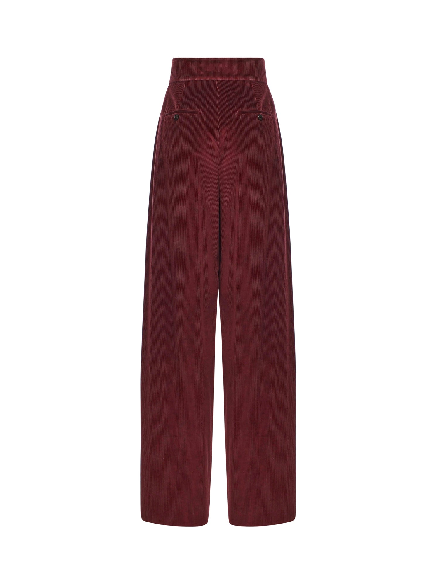Pantalone wide leg in velluto 2521136393600 006 MAX MARA 