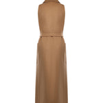 Cappotto smanicato in cammello 2521276193600 001 MAX MARA 