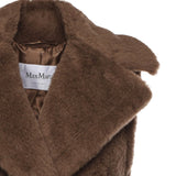 Cappotto smanicato in Teddy di alpaca e lana 2521276223600 004 MAX MARA 