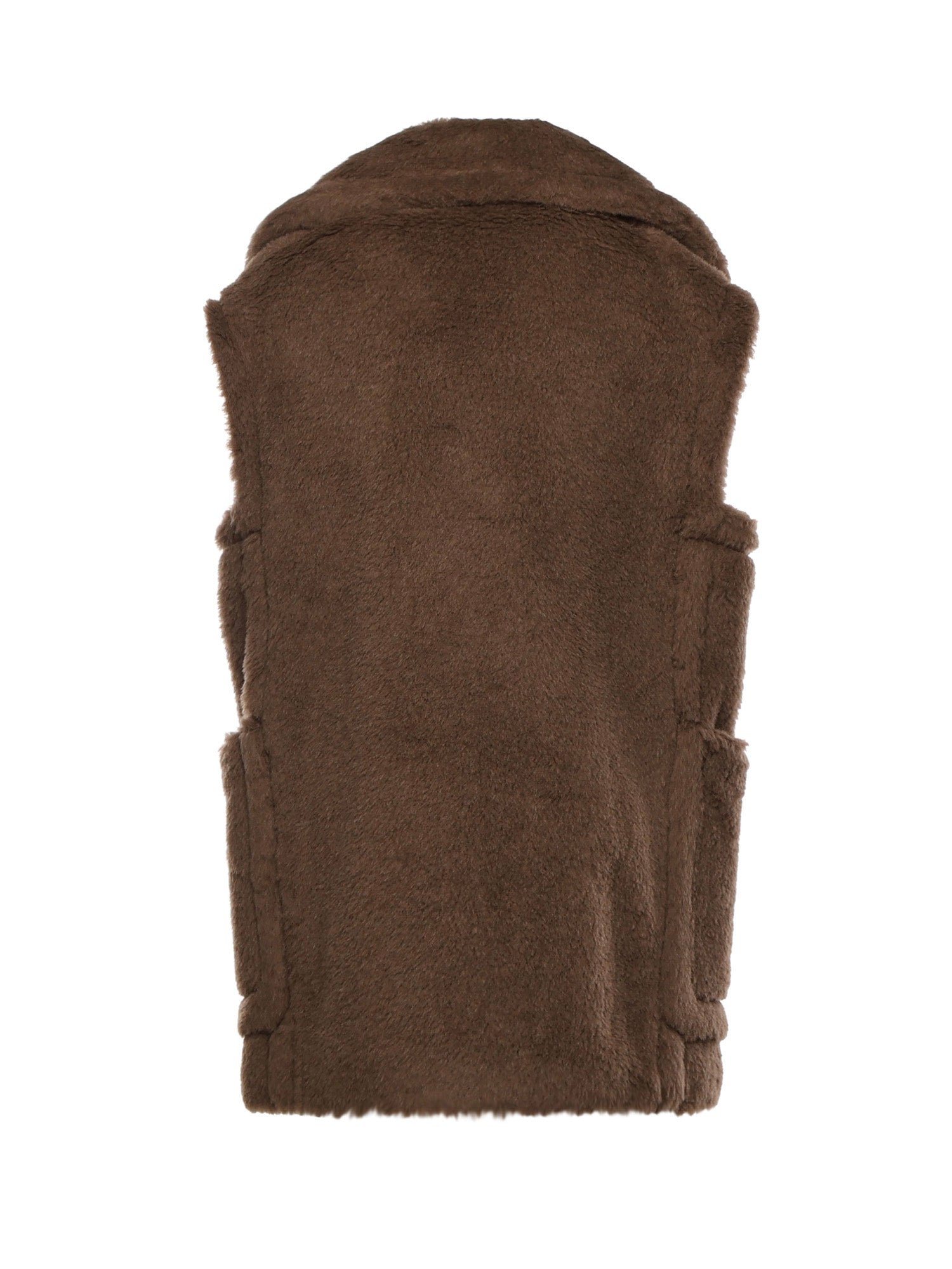 Gilet in Teddy in alpaca e lana 2521276253600 004 MAX MARA 