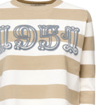 Maglia a righe in lana con ricamo<BR/> 2521366091600 008 MAX MARA 