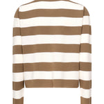 Maglia a righe in lana con ricamo 2521366091600 009 MAX MARA 
