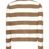 Maglia a righe in lana con ricamo 2521366091600 009 MAX MARA 