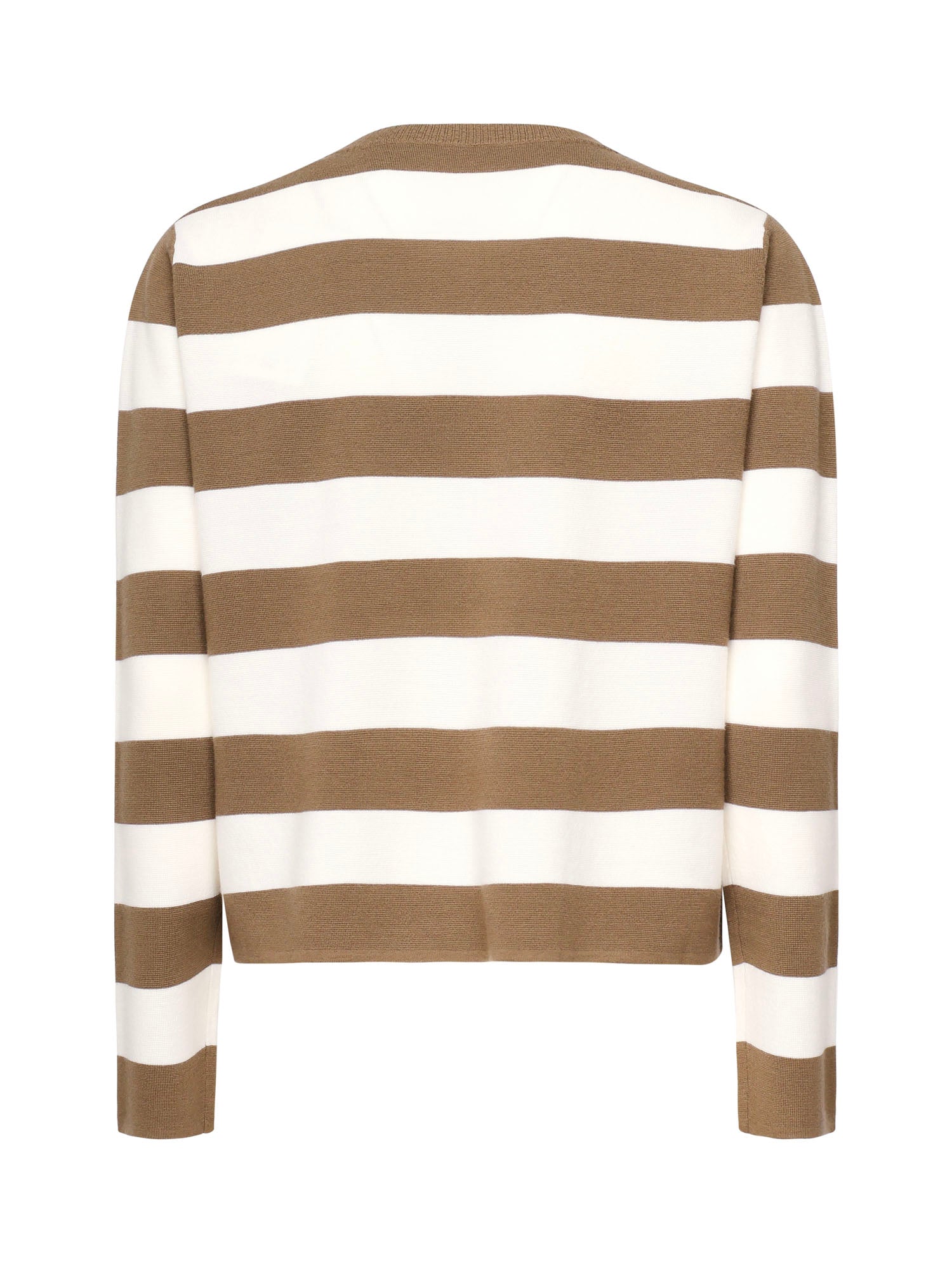 Maglia a righe in lana con ricamo 2521366091600 009 MAX MARA 