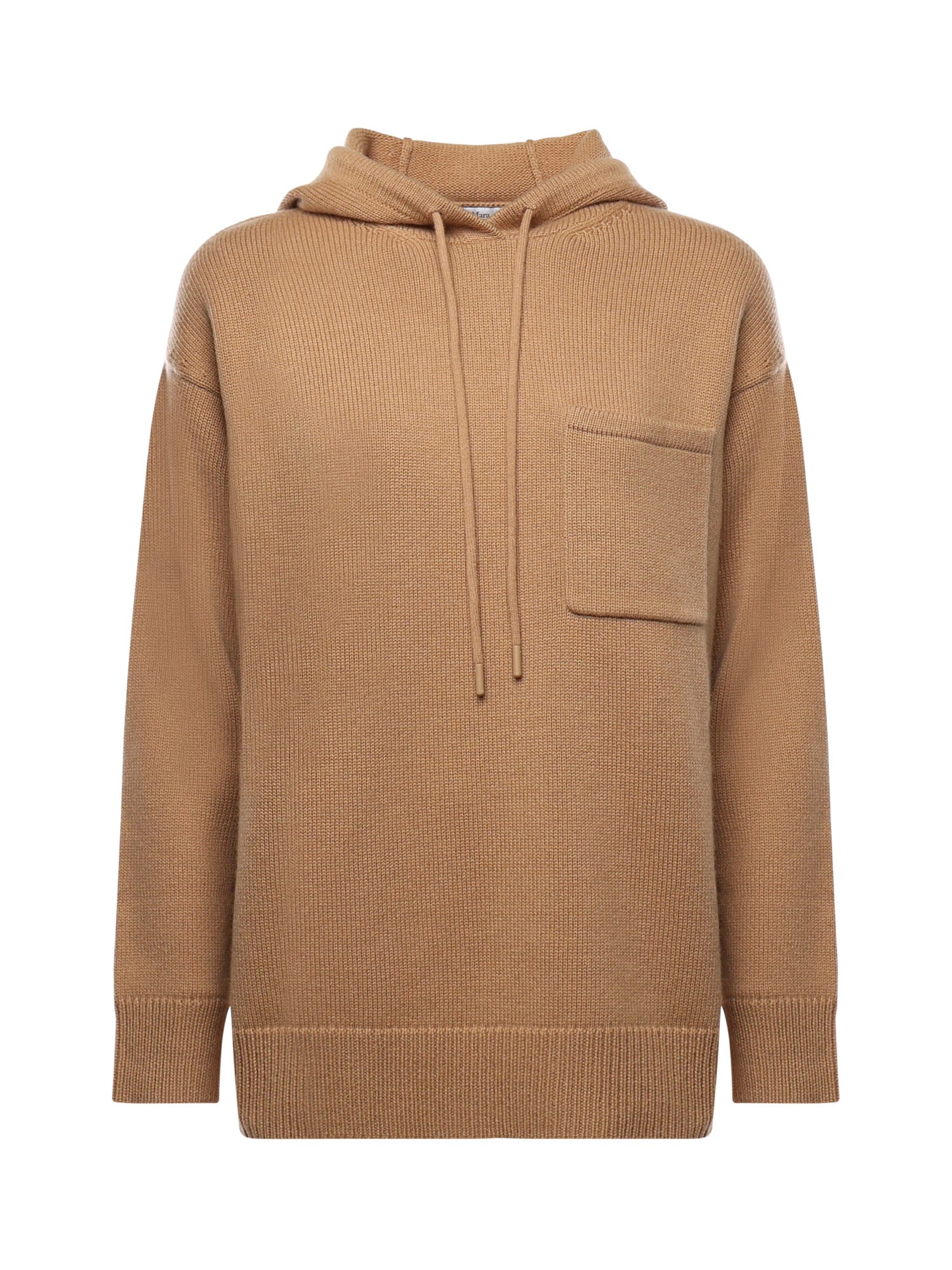 Felpa con cappuccio in lana e cashmere 2521366132600 005 MAX MARA 