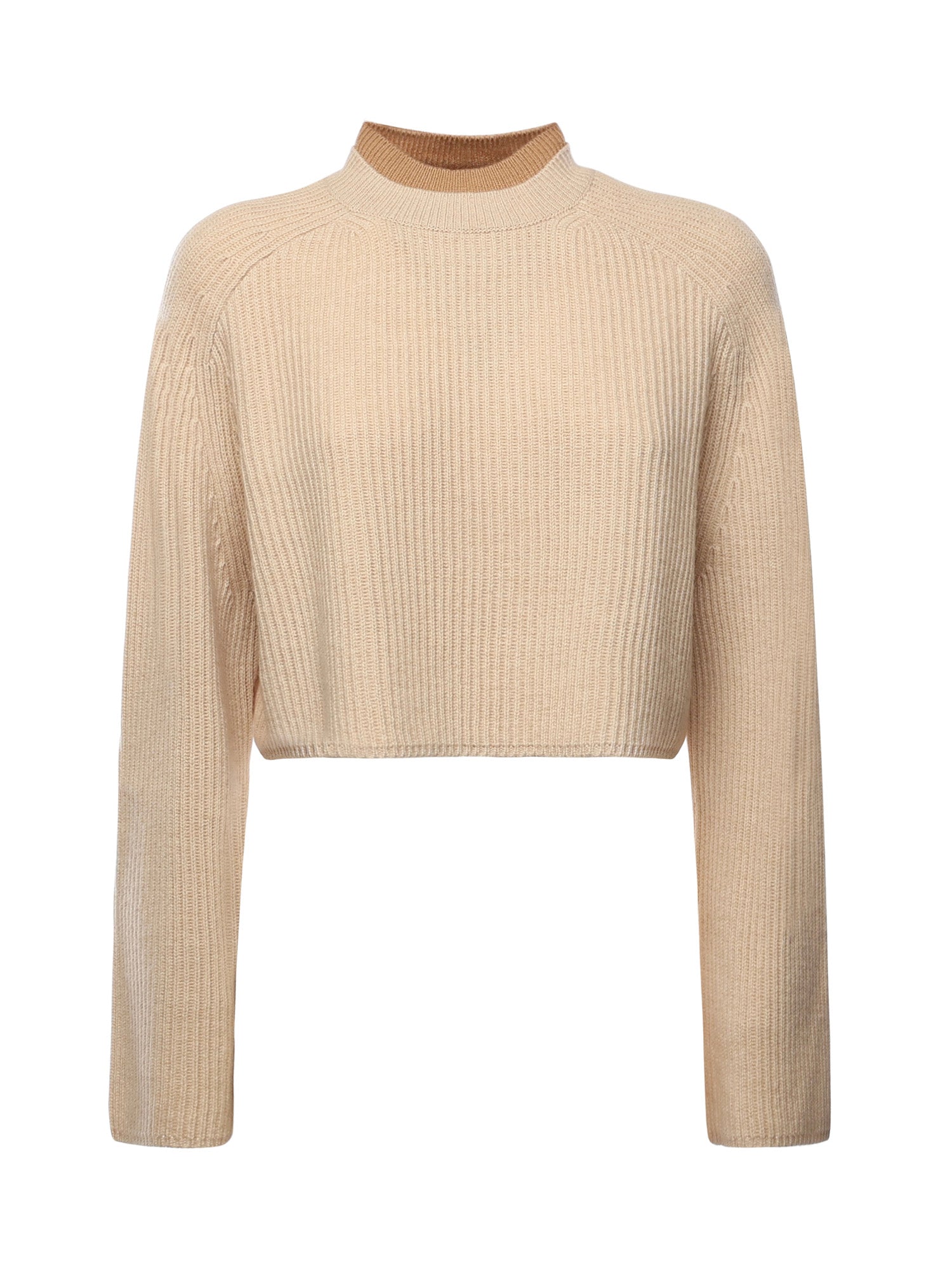 Maglia cropped in lana e cashmere 2521366172600 017 MAX MARA 
