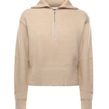 Maglia in lana e cashmere con zip 2521366182600 006 MAX MARA 