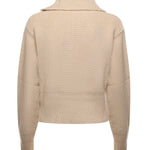 Maglia in lana e cashmere con zip 2521366182600 006 MAX MARA 