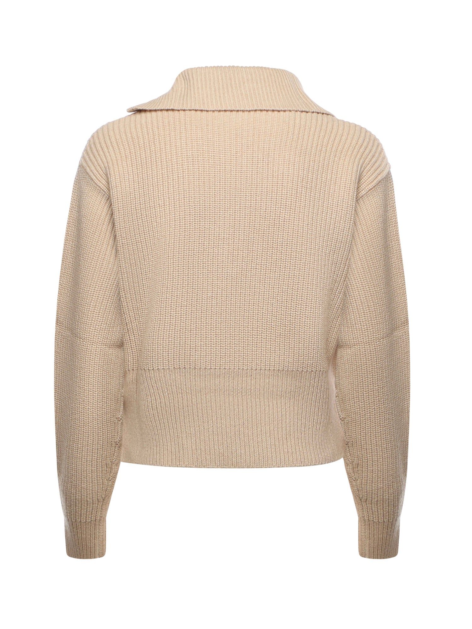 Maglia in lana e cashmere con zip 2521366182600 006 MAX MARA 