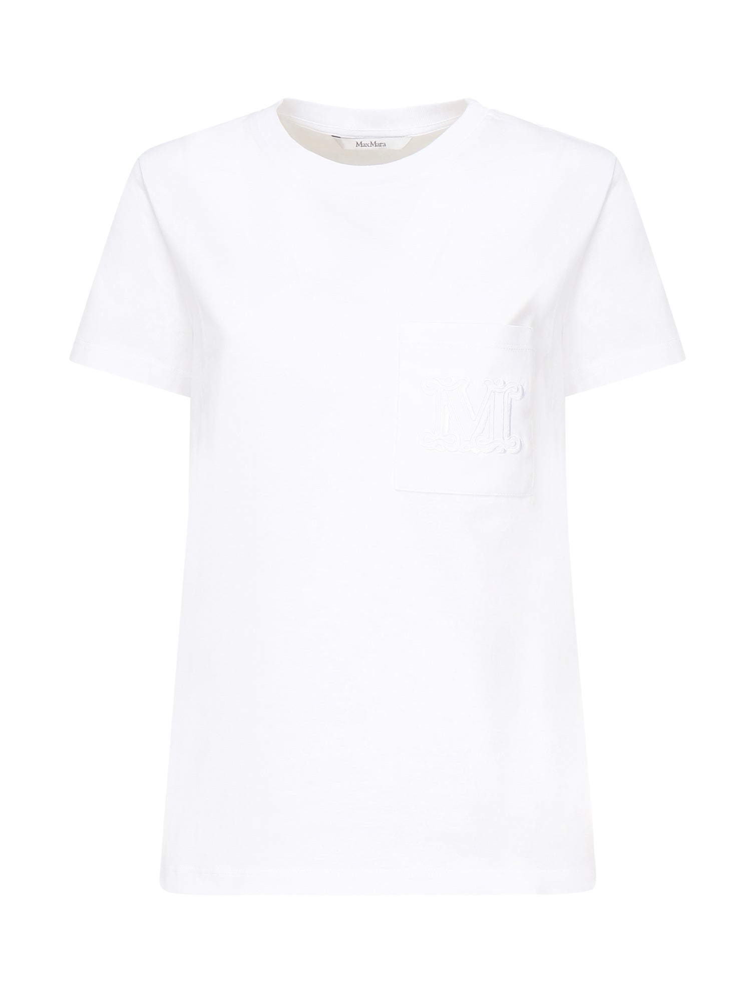 T-shirt in jersey di cotone 2521946041600 001 MAX MARA 