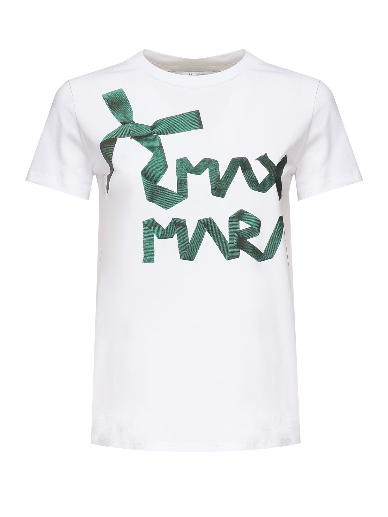T-shirt Calcio con logo 2521946061600 010 MAX MARA 