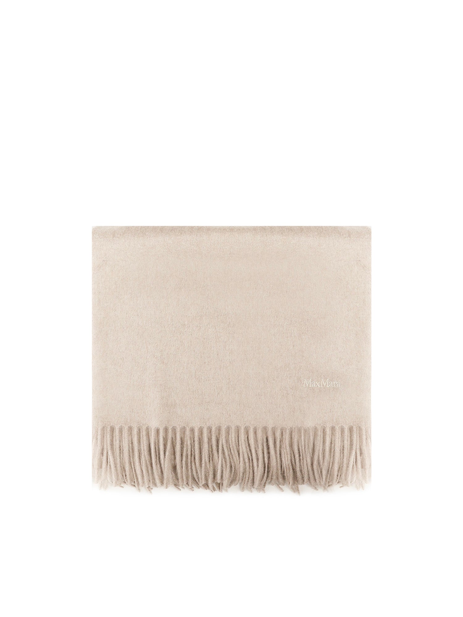 Stola in cachemire con ricamo e frange 2524546331600 021 MAX MARA 
