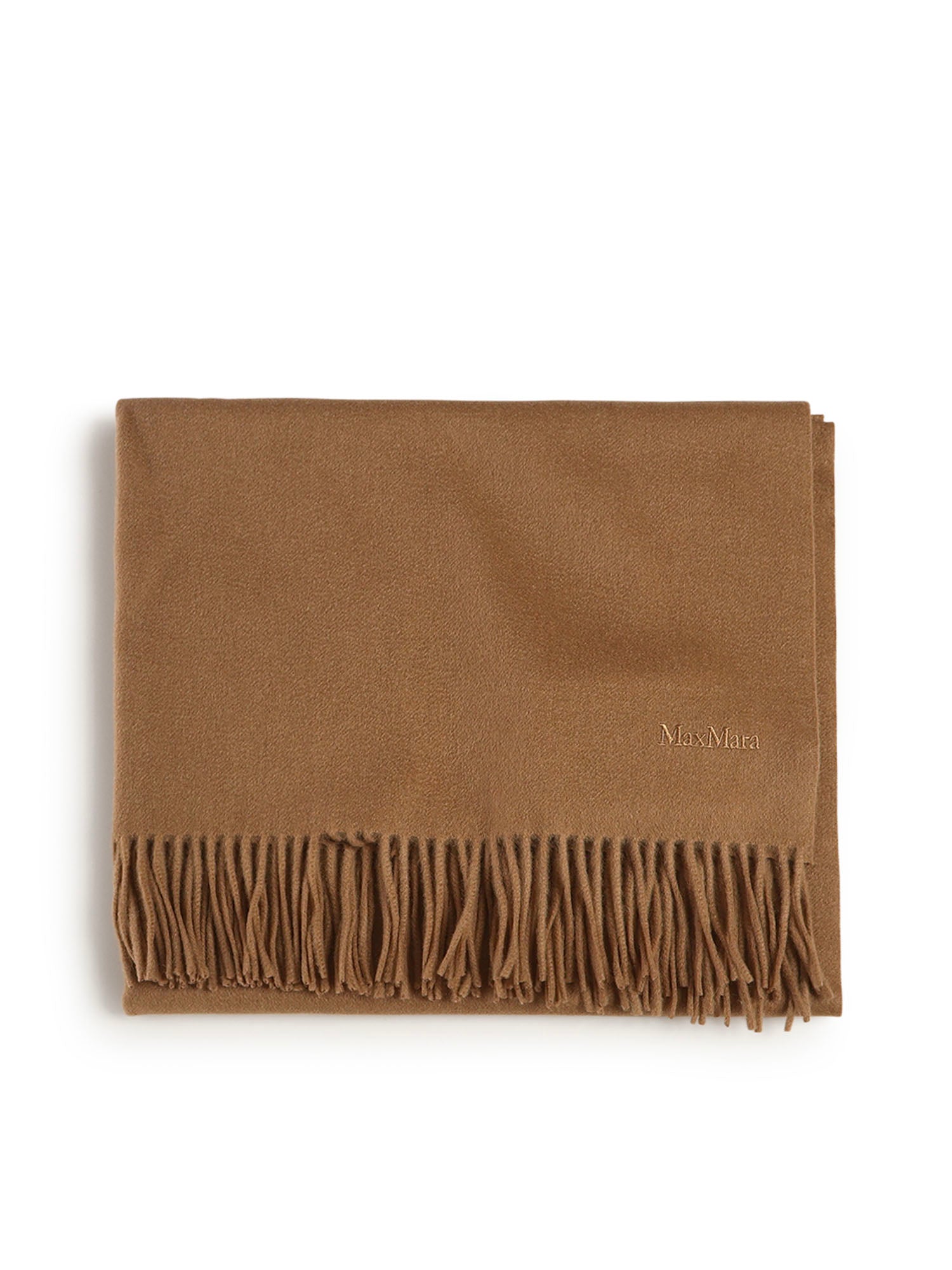 Stola in cachemire con ricamo e frange 2524546331600 088 MAX MARA 