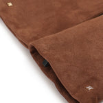 Guanti lunghi in nappa scamosciata 2524566013600 001 MAX MARA 