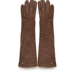 Guanti lunghi in nappa scamosciata 2524566013600 004 MAX MARA 