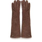 Guanti lunghi in nappa scamosciata 2524566013600 004 MAX MARA 