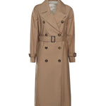 Trench lungo in twill di cotone 2529026034600 001 MAX MARA THE CUBE 