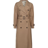 Trench lungo in twill di cotone 2529026034600 001 MAX MARA THE CUBE 