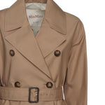 Trench lungo in twill di cotone 2529026034600 001 MAX MARA THE CUBE 