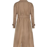 Trench lungo in twill di cotone 2529026034600 001 MAX MARA THE CUBE 