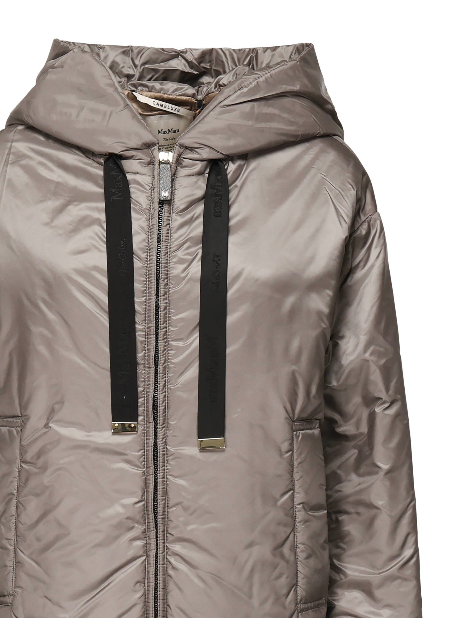Giacca imbottita in tela antigoccia 2529486104600 024 MAX MARA THE CUBE 