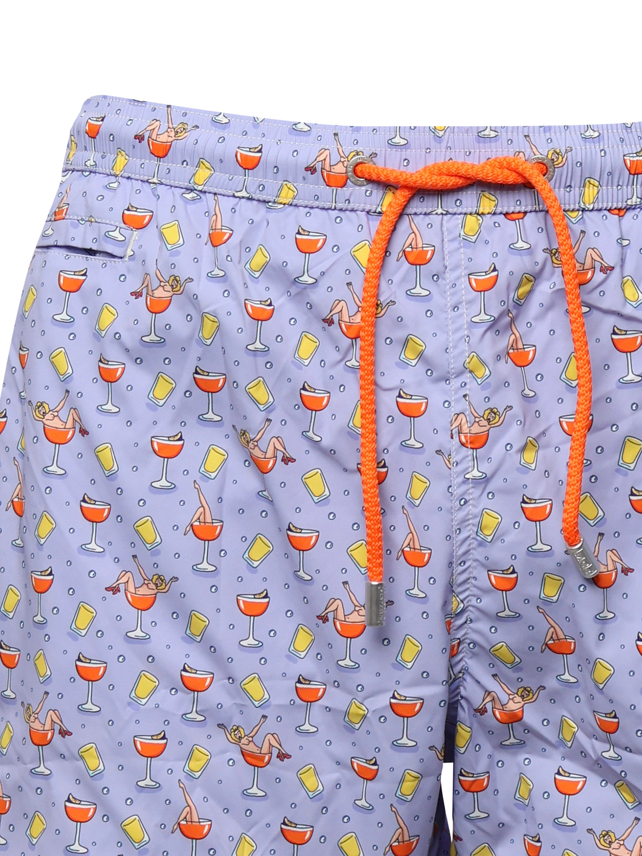 Costume con stampa cocktail COM0009 05066H MC2 SAINT BARTH 
