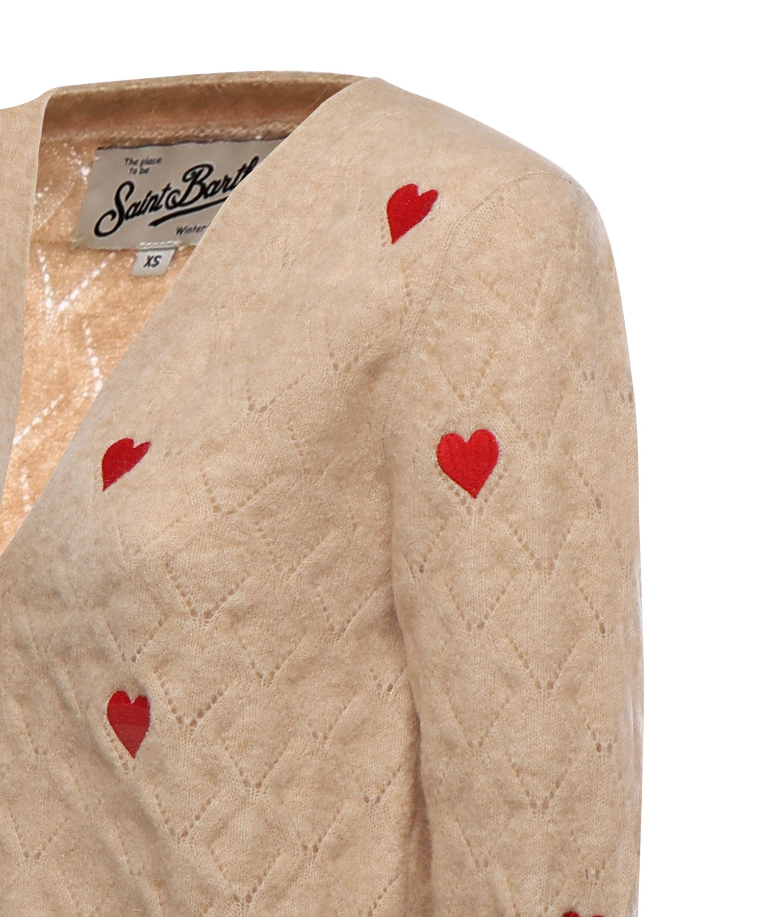Cardigan in misto lana DNN0001 02159I MC2 SAINT BARTH 