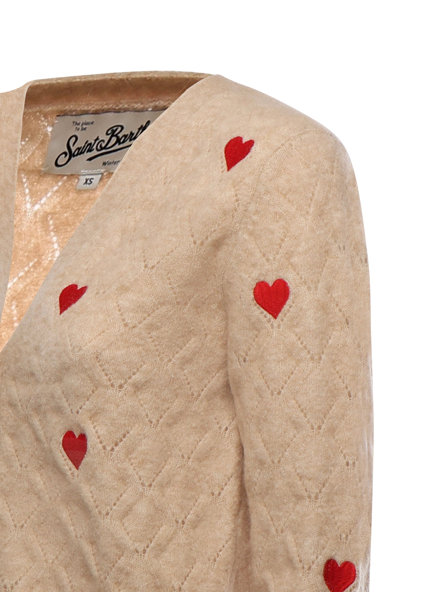 Cardigan in misto lana DNN0001 02159I MC2 SAINT BARTH 