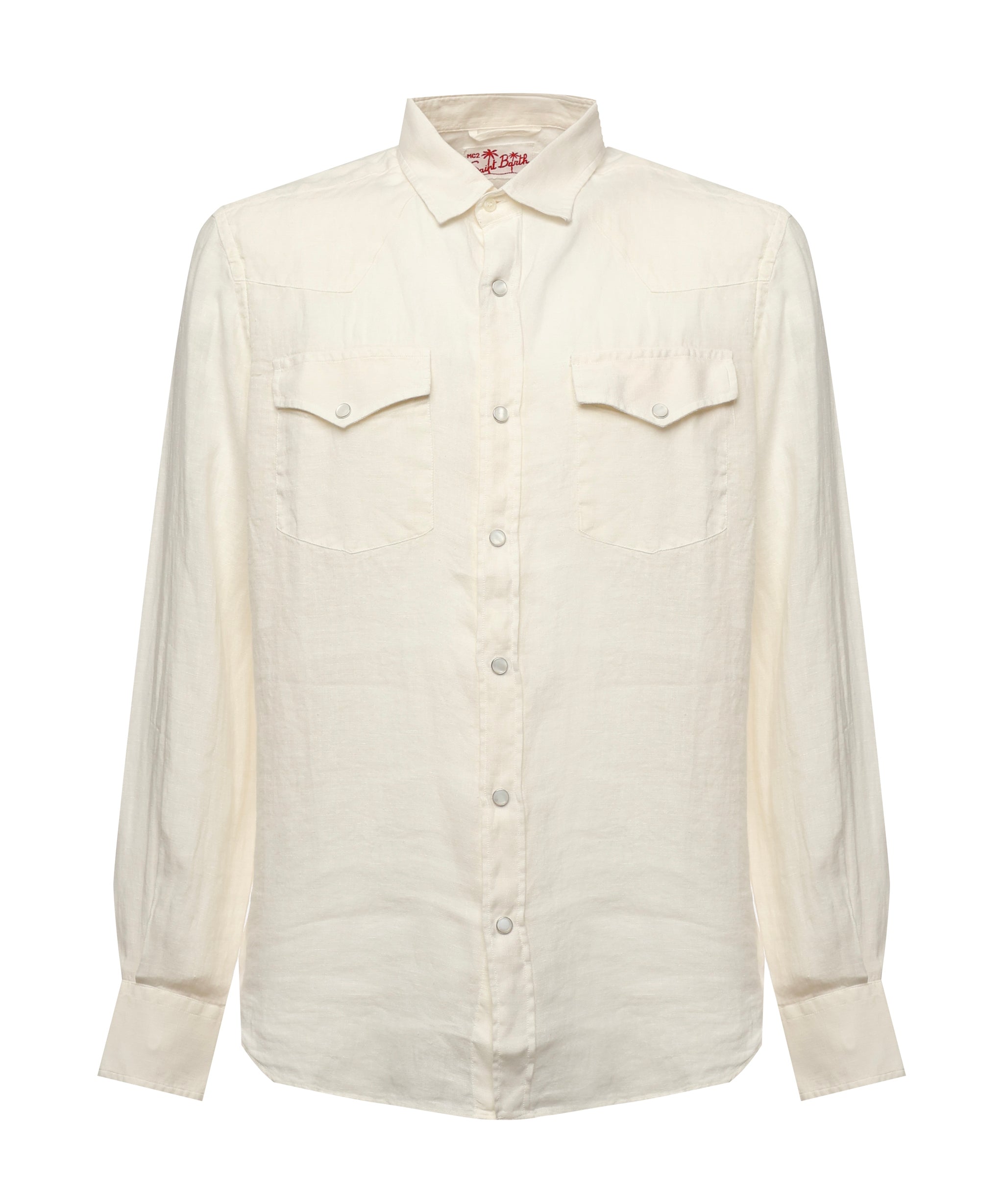 Camicia Greg in lino GRG0001 01033H MC2 SAINT BARTH 