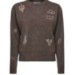 Maglione con logo LUOI008 02141I MC2 SAINT BARTH 