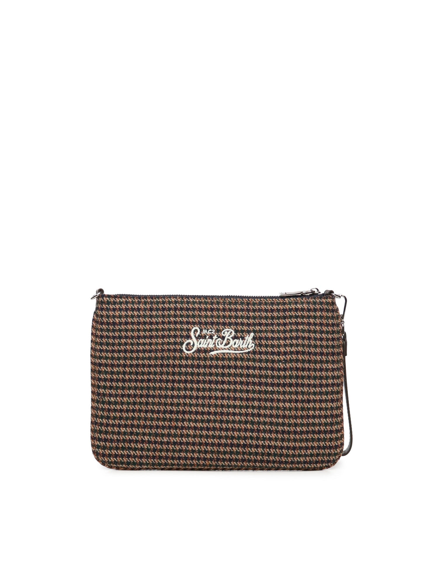 Pochette Parisienne wool con logo PAR0024 01358I MC2 SAINT BARTH 