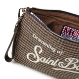 Pochette Parisienne wool con logo PAR0024 01358I MC2 SAINT BARTH 
