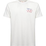 T-shirt con ricamo POT0001 05279H MC2 SAINT BARTH 