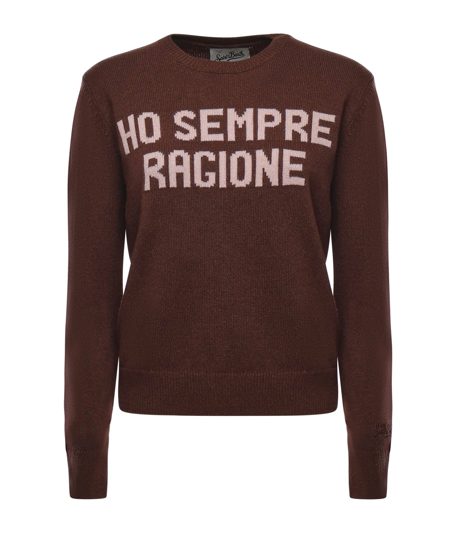 Maglione New Queen in misto cashmere QUE0010 02121I MC2 SAINT BARTH 