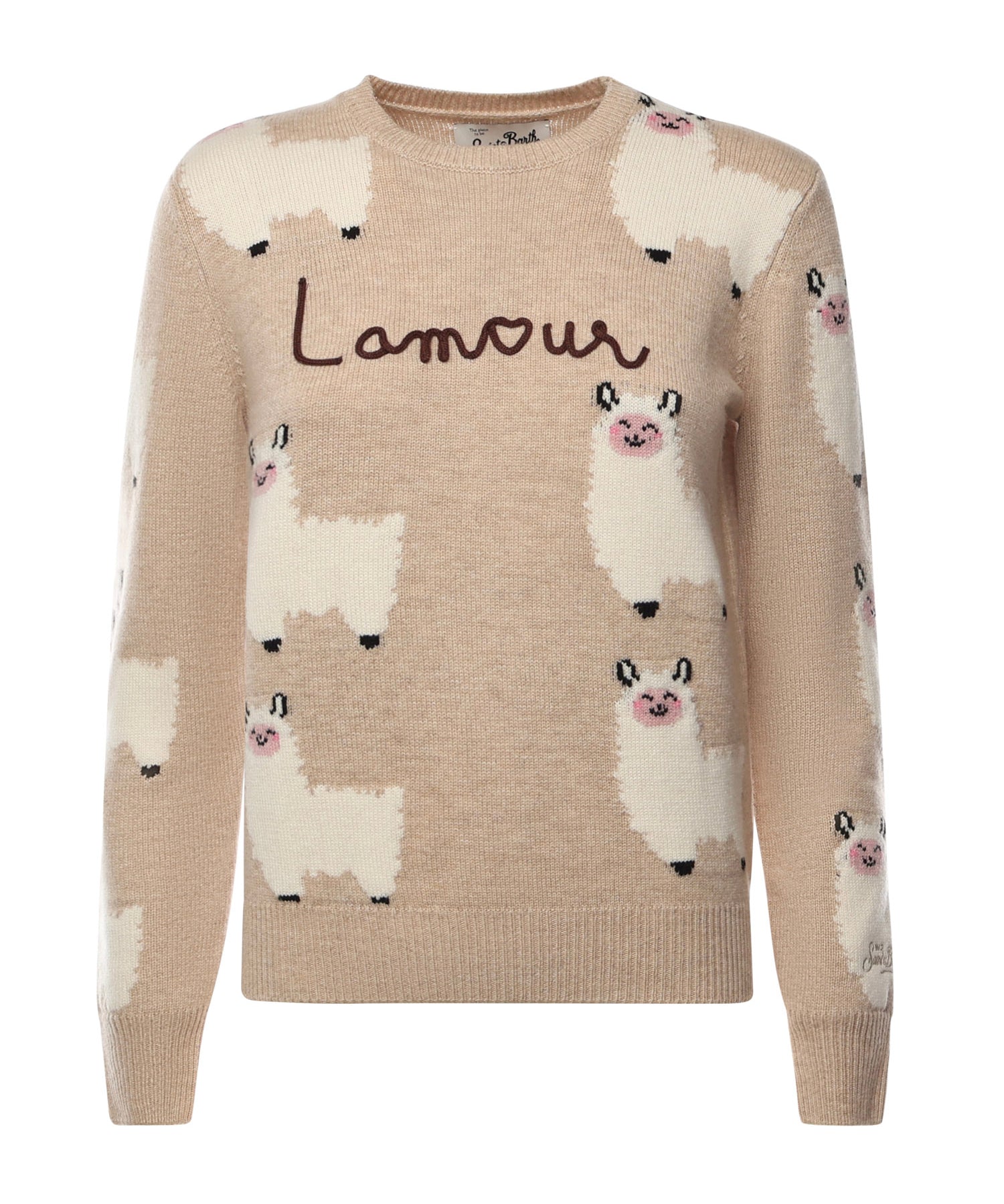 Maglione New Queen in misto cashmere<BR/> QUE0014 03975I MC2 SAINT BARTH 