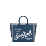 Borsa a mano Vanity in canvas di cotone VAMI001 03274H MC2 SAINT BARTH 