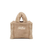 Mini bag Vanity shearling rib in misto lana VAMI022 00295I MC2 SAINT BARTH 