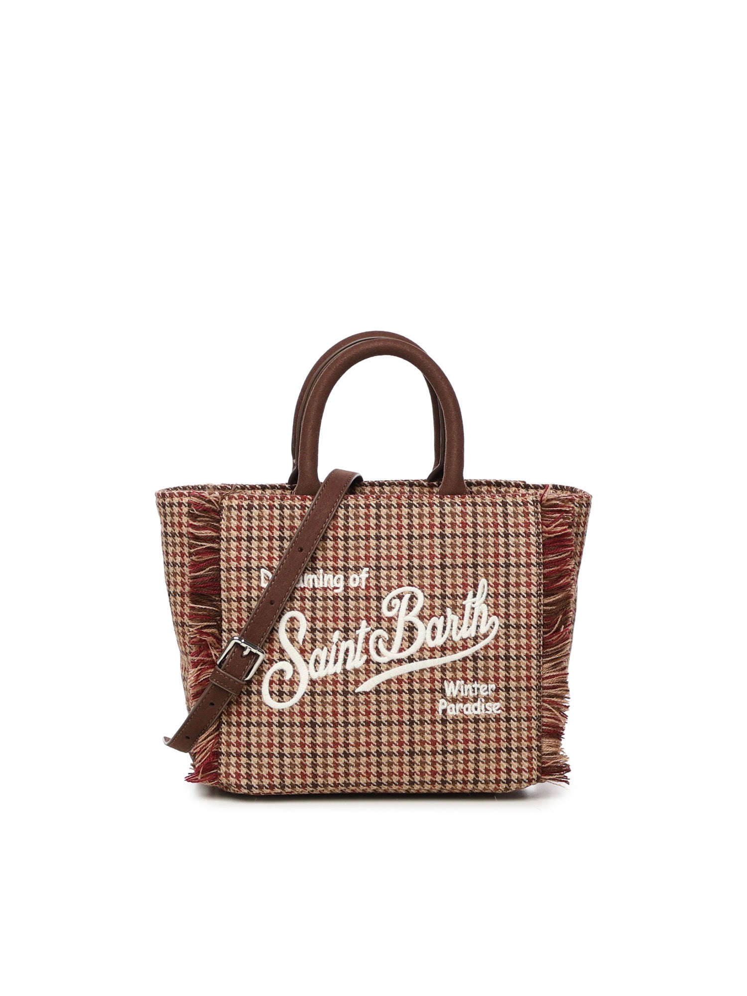 Mini bag Vanity wool con logo VAMI023 00282I MC2 SAINT BARTH 