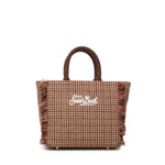 Mini bag Vanity wool con logo VAMI023 00282I MC2 SAINT BARTH 