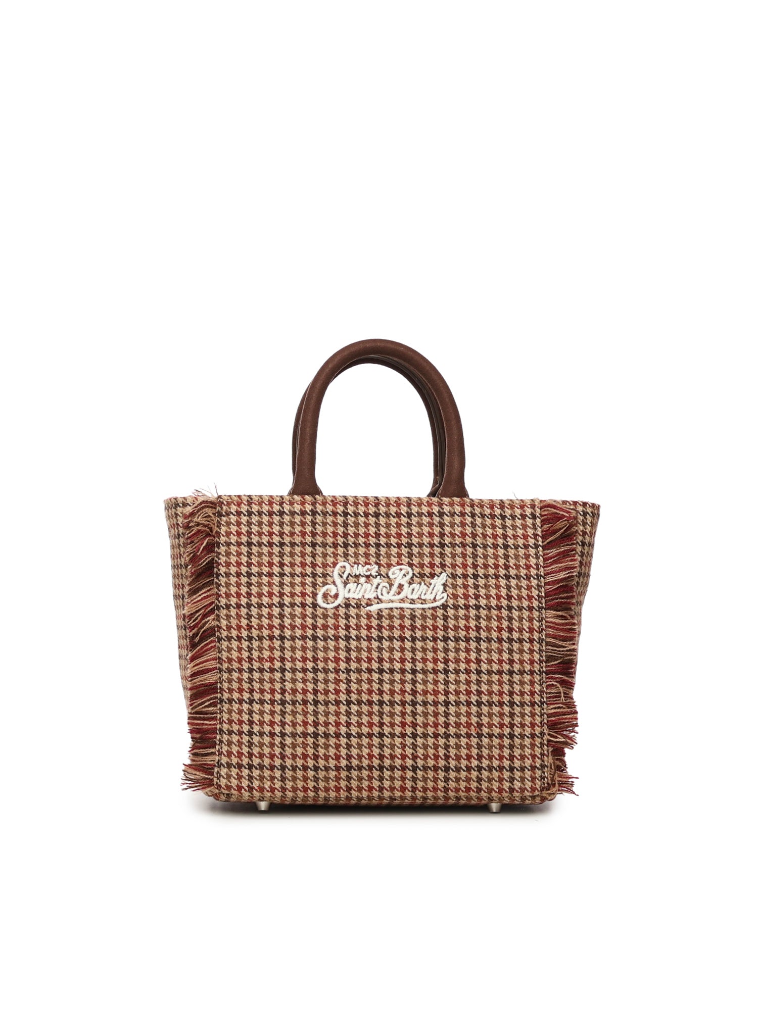 Mini bag Vanity wool con logo VAMI023 00282I MC2 SAINT BARTH 