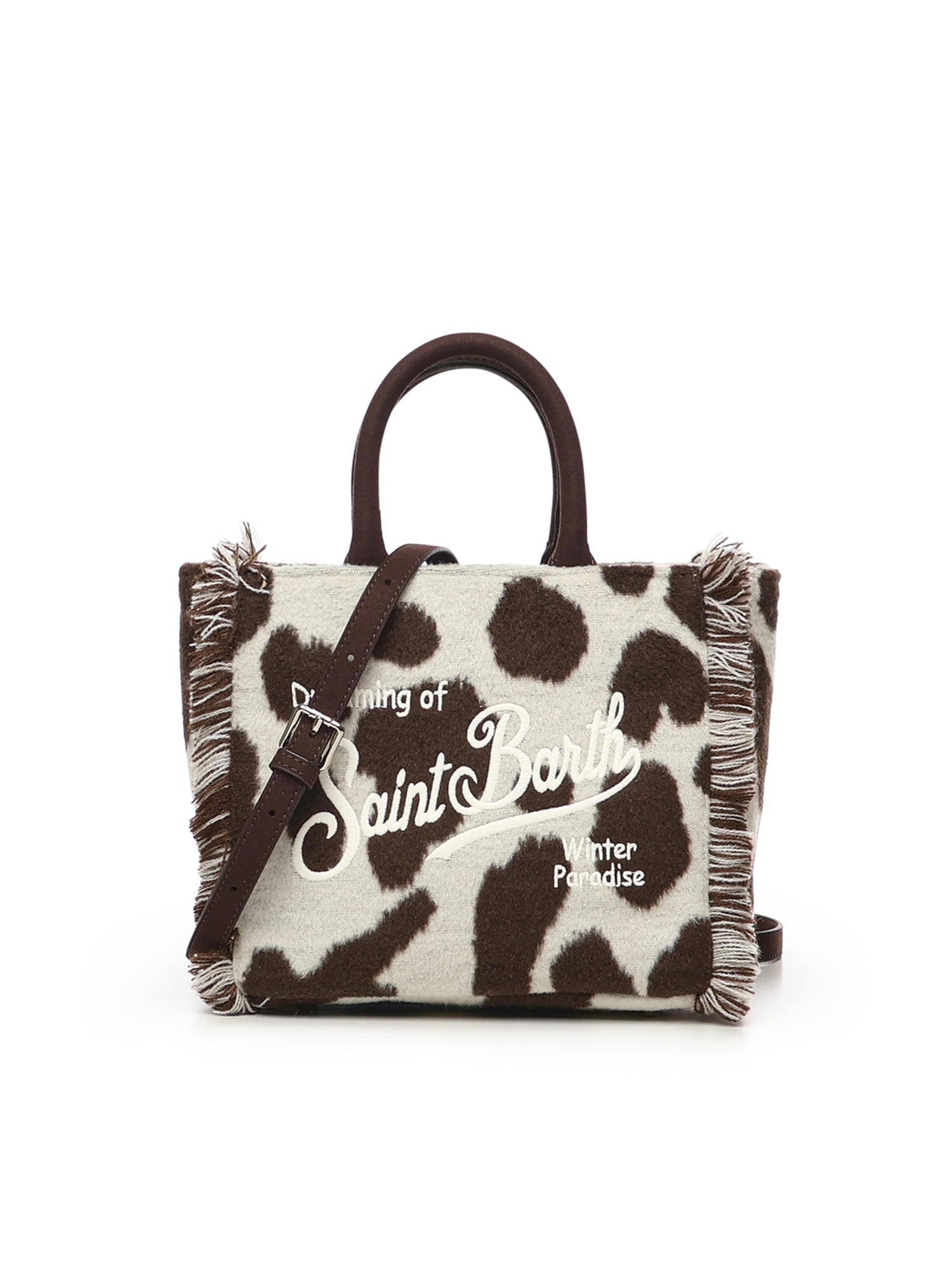 Borsa a mano Vanity Mini Felt in misto lana VAMI024 01434I MC2 SAINT BARTH 
