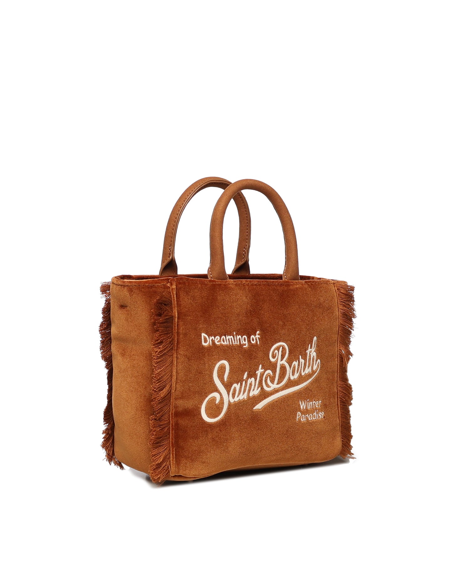 Mini bag Vanity velvet con logo <BR/> VAMI027 01042I MC2 SAINT BARTH 