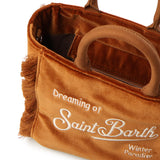 Mini bag Vanity velvet con logo <BR/> VAMI027 01042I MC2 SAINT BARTH 