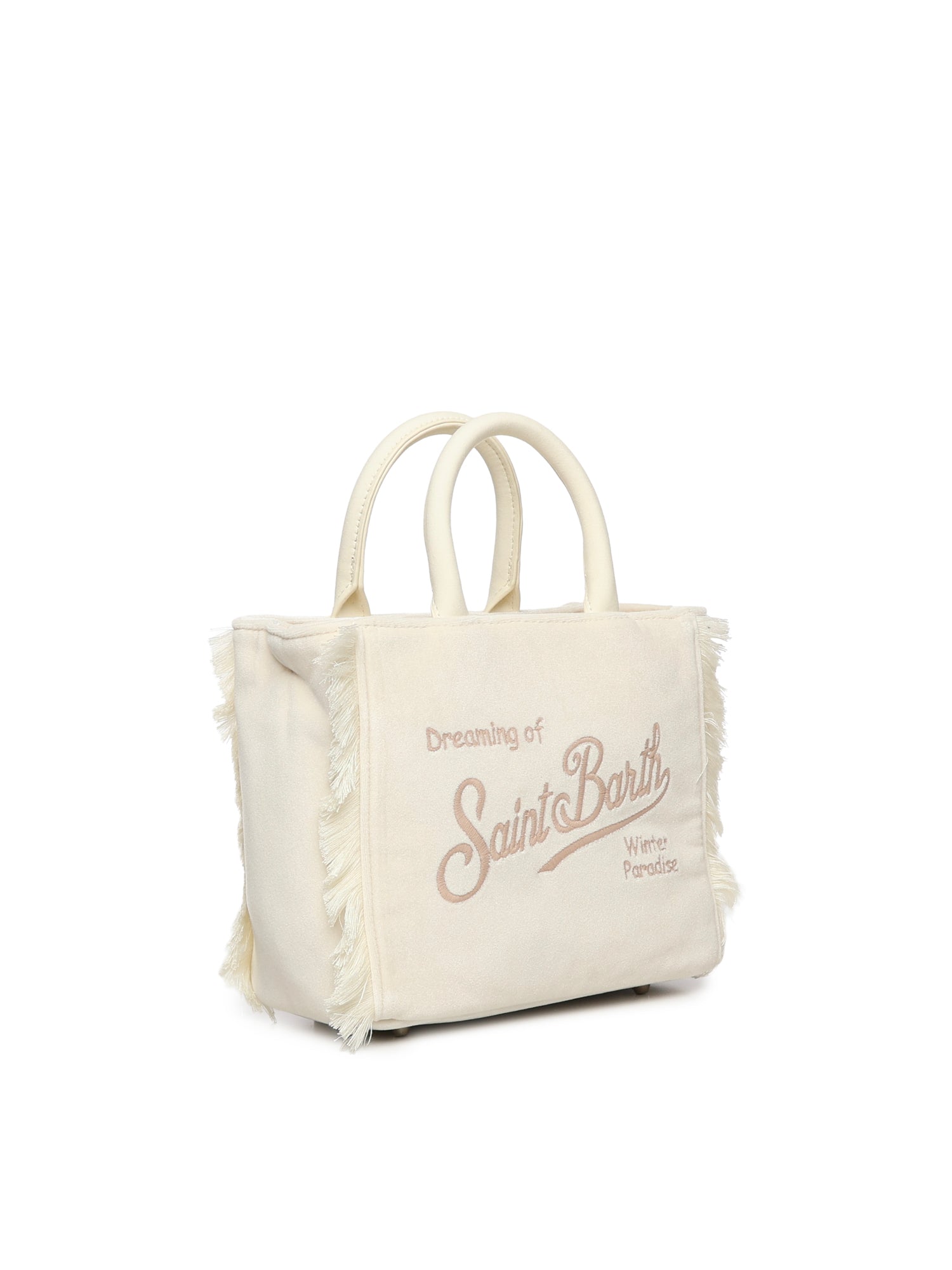 Mini bag Vanity velvet con logo VAMI027 01320I MC2 SAINT BARTH 