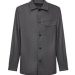 Camicia in lana MCJSP3597F25 003 MICHAEL COAL 