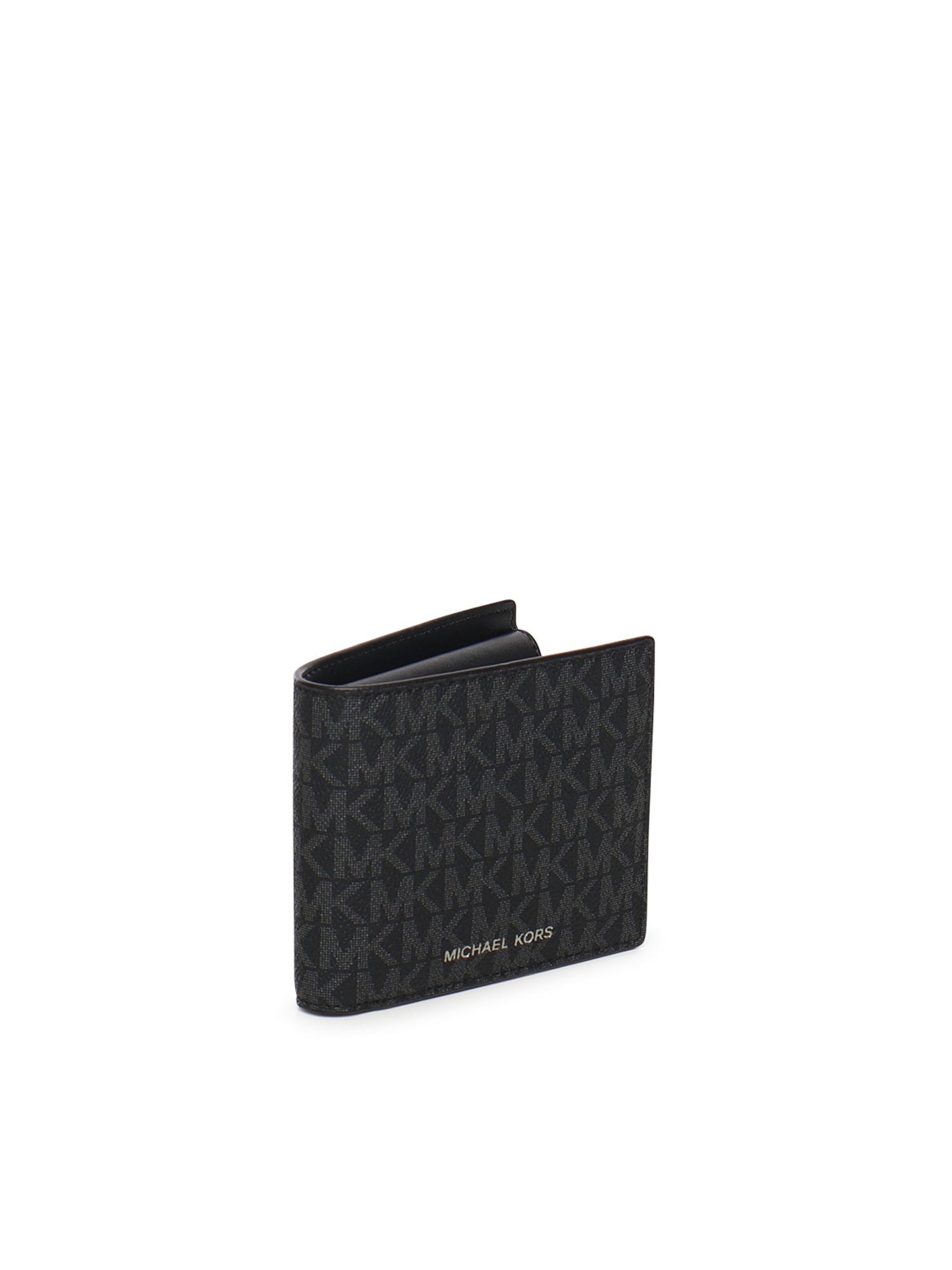 Portafoglio a libro Harrison con logo<BR/> 39F9LGYF3B 001 MICHAEL MICHAEL KORS 